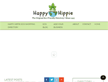 Tablet Screenshot of happyhippie.com